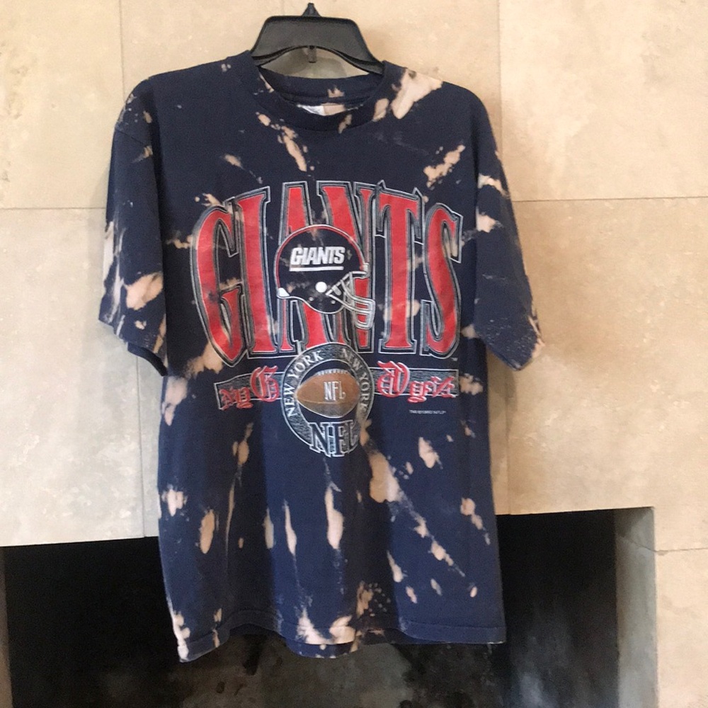 Vintage logo 7 New York giants t shirt